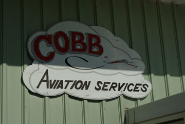Cobb Aviation Sign